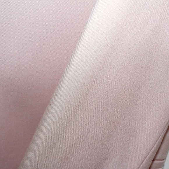 Talbots Vintage 80s Worsted Wool Blazer in Blush Pink - Picture 16 of 16